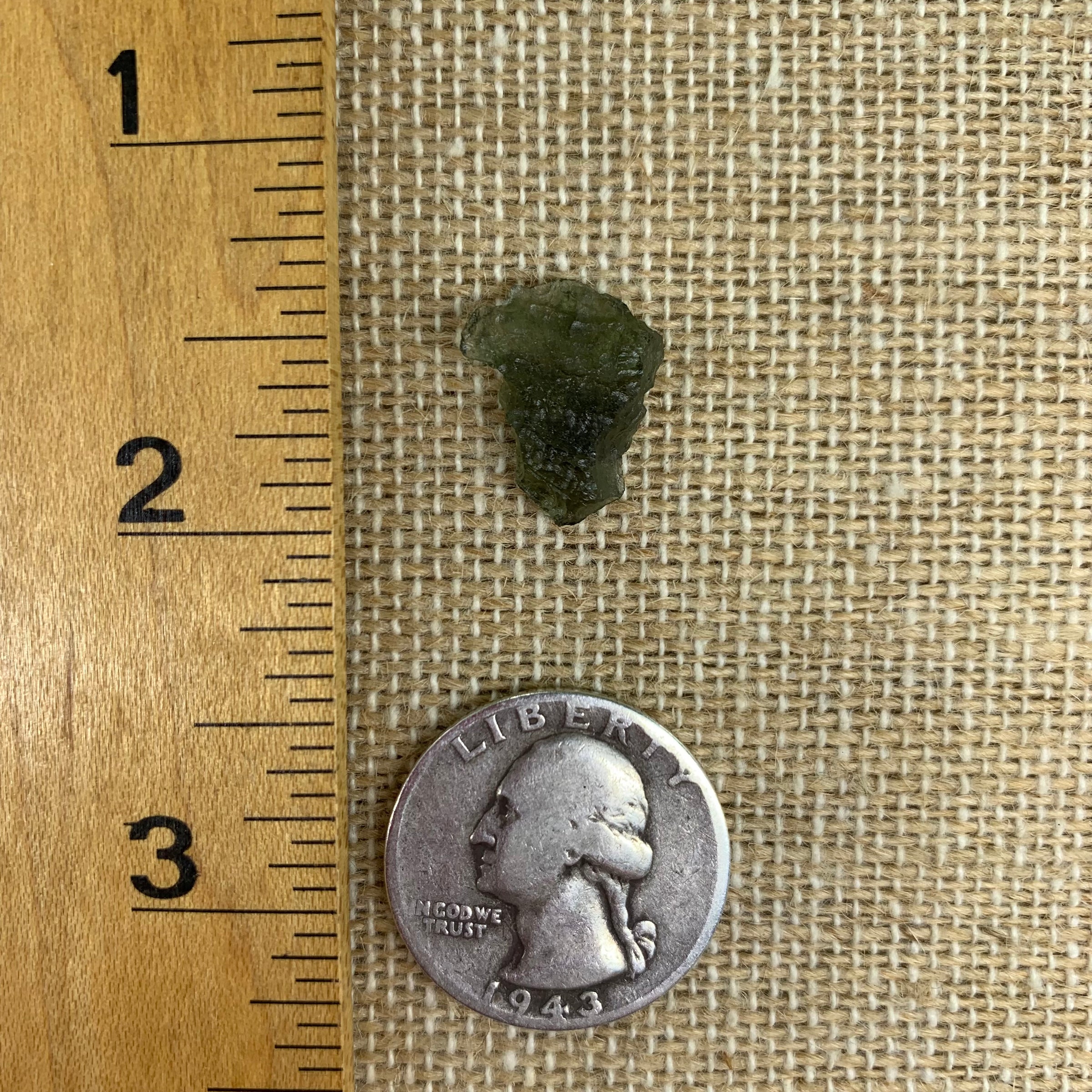 Moldavite 0.8 grams M1305