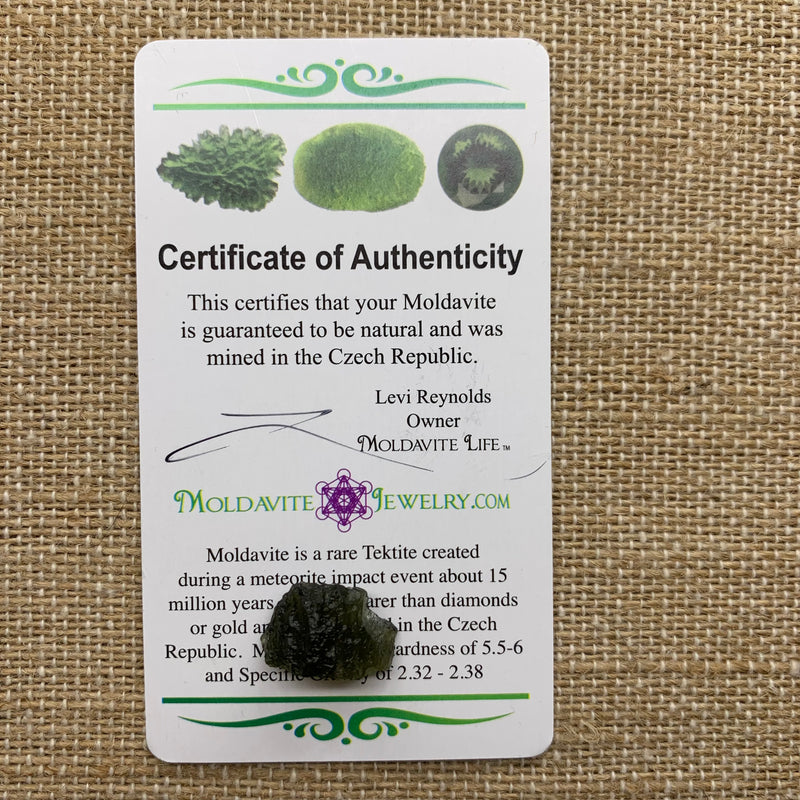 Moldavite 1 gram M1308