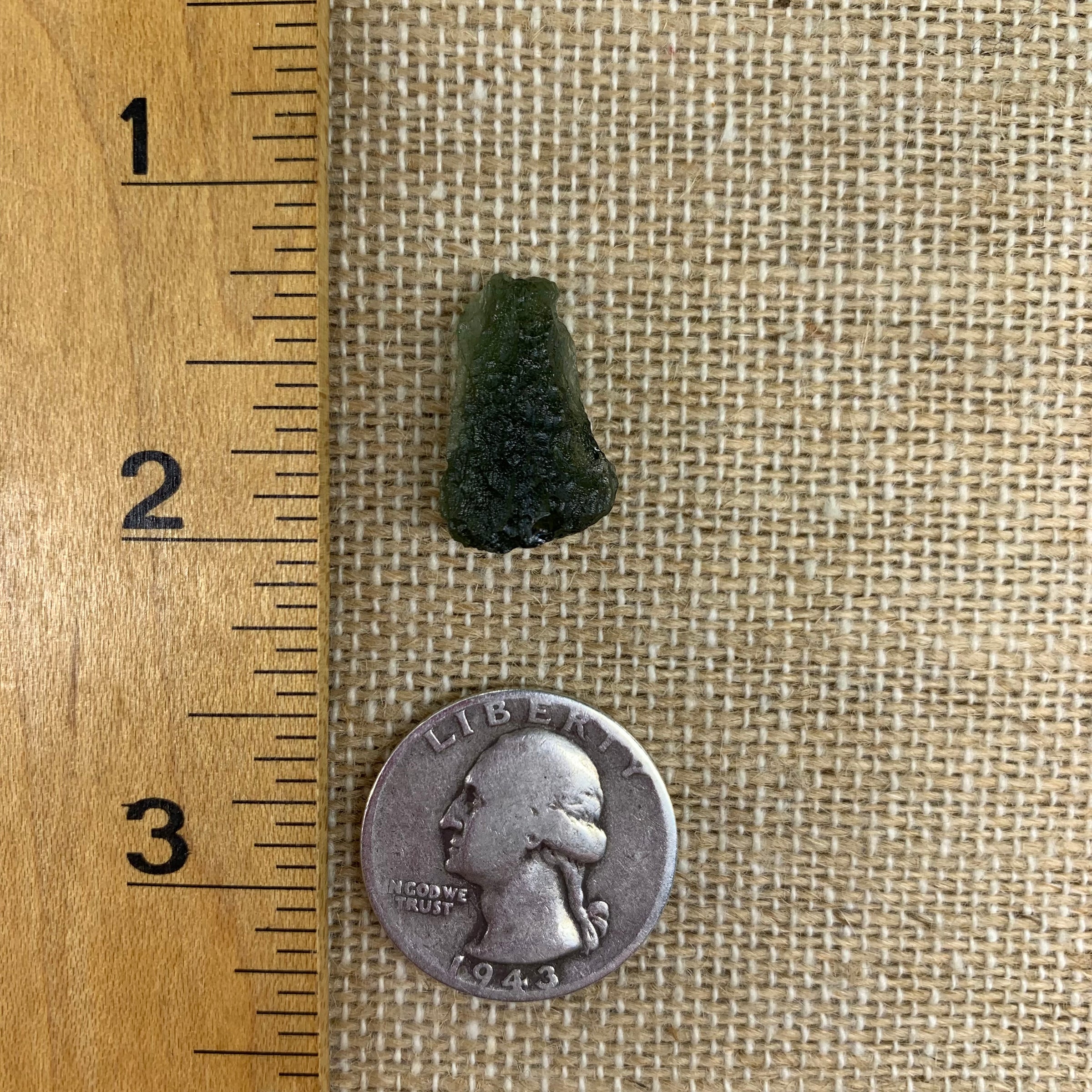 Moldavite 1.9 grams M1313