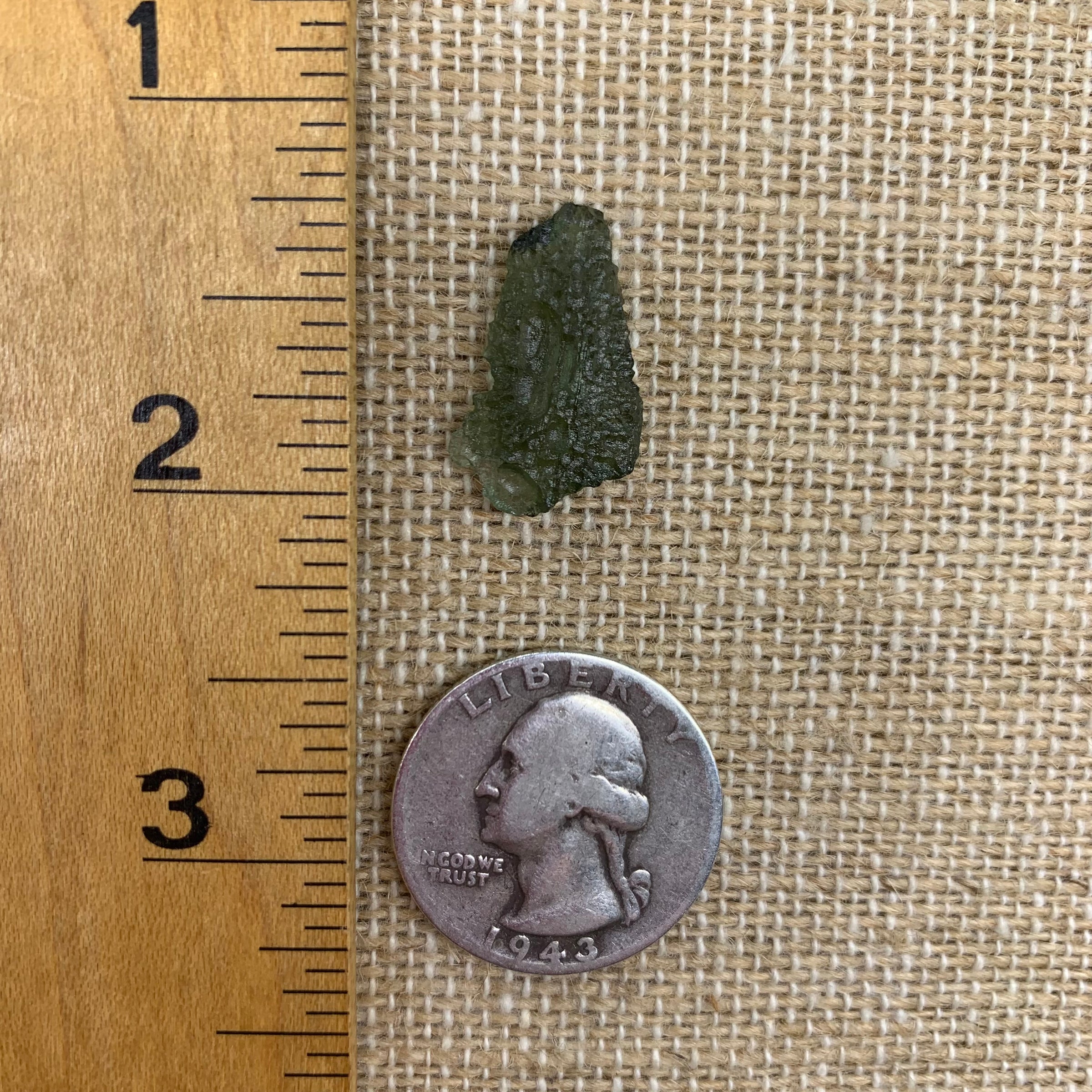 Moldavite 1.1 grams M1318