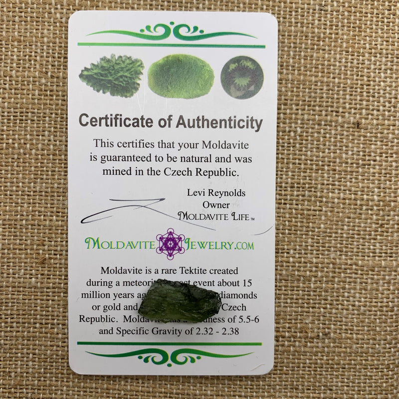 Moldavite 1 gram M1328