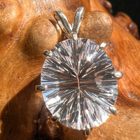 Faceted Danburite Pendant Sterling Silver #2626-Moldavite Life