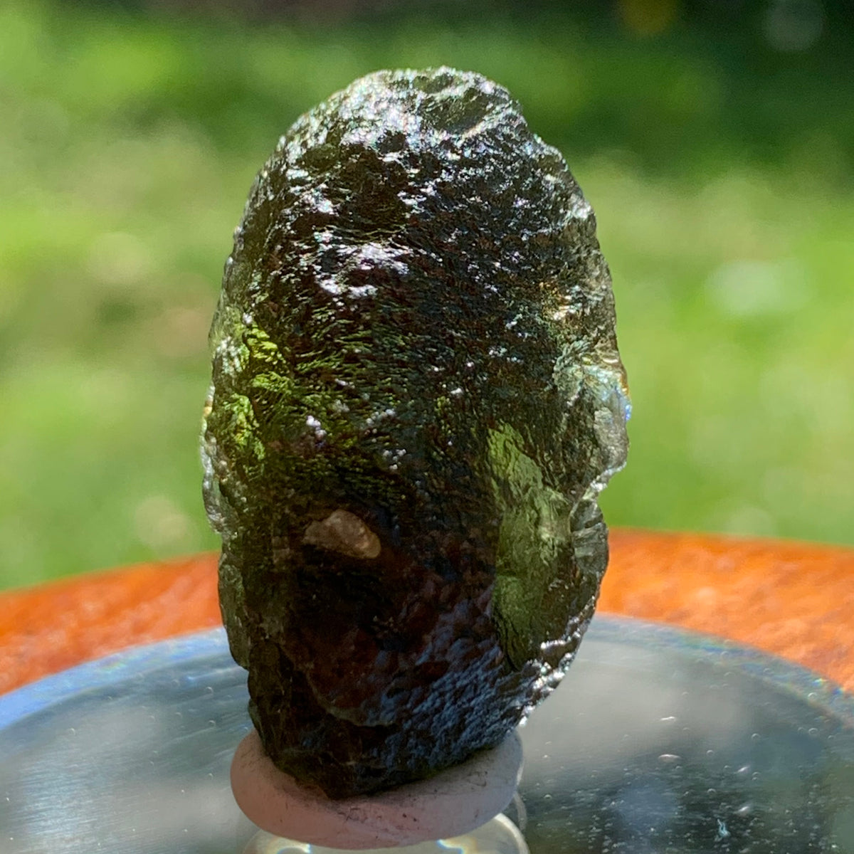 Moldavite Genuine Certified Czech Republic 13.3 grams-Moldavite Life