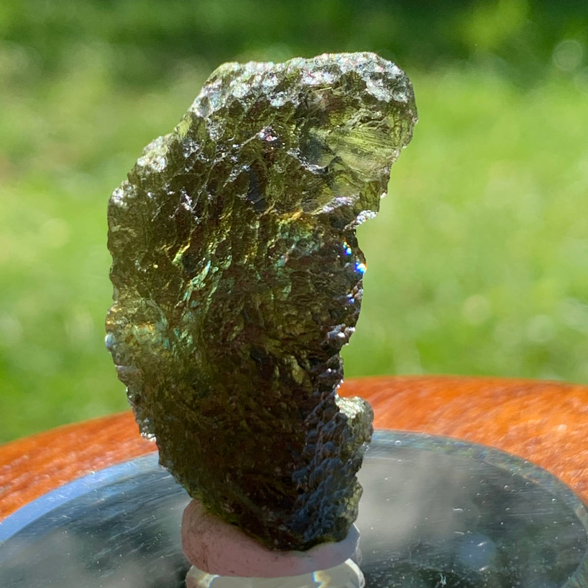 Moldavite Genuine Certified Czech Republic 10.2 grams-Moldavite Life