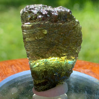 Moldavite Genuine Certified Czech Republic 10.2 grams-Moldavite Life