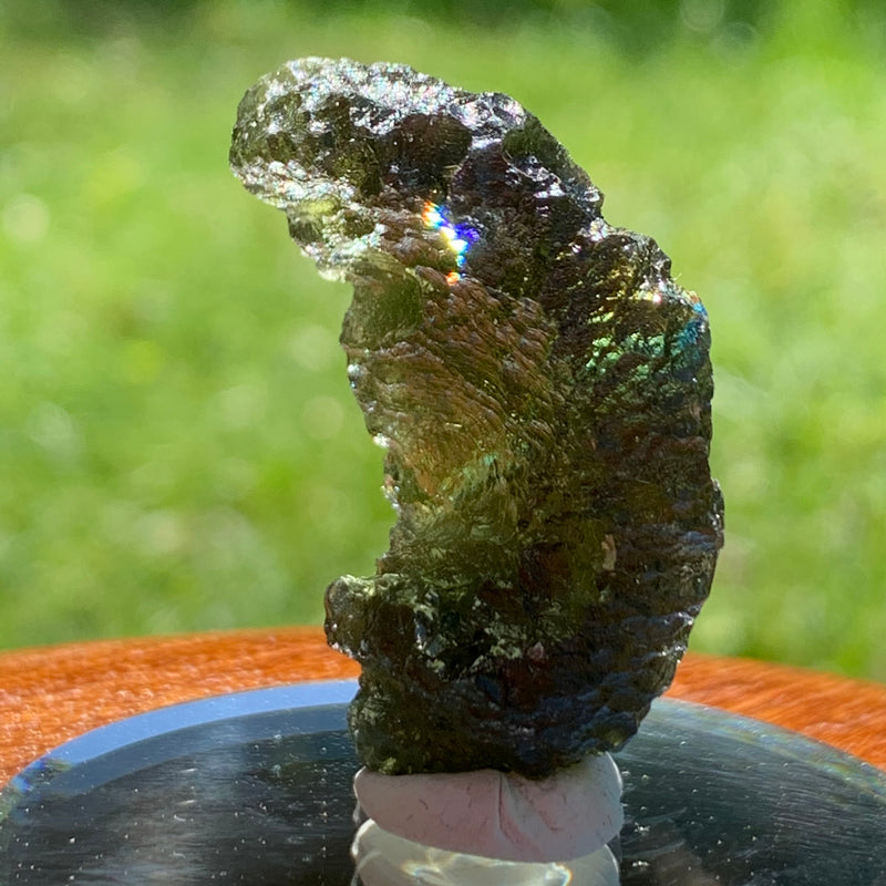 Moldavite Genuine Certified Czech Republic 10.2 grams-Moldavite Life