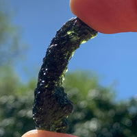 Moldavite Genuine Certified Czech Republic 10.2 grams-Moldavite Life