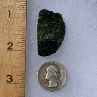 Moldavite Genuine Certified Czech Republic 10.2 grams-Moldavite Life