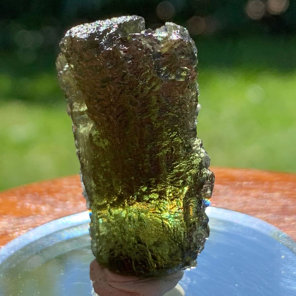 Moldavite Genuine Certified Czech Republic 13.3 grams-Moldavite Life