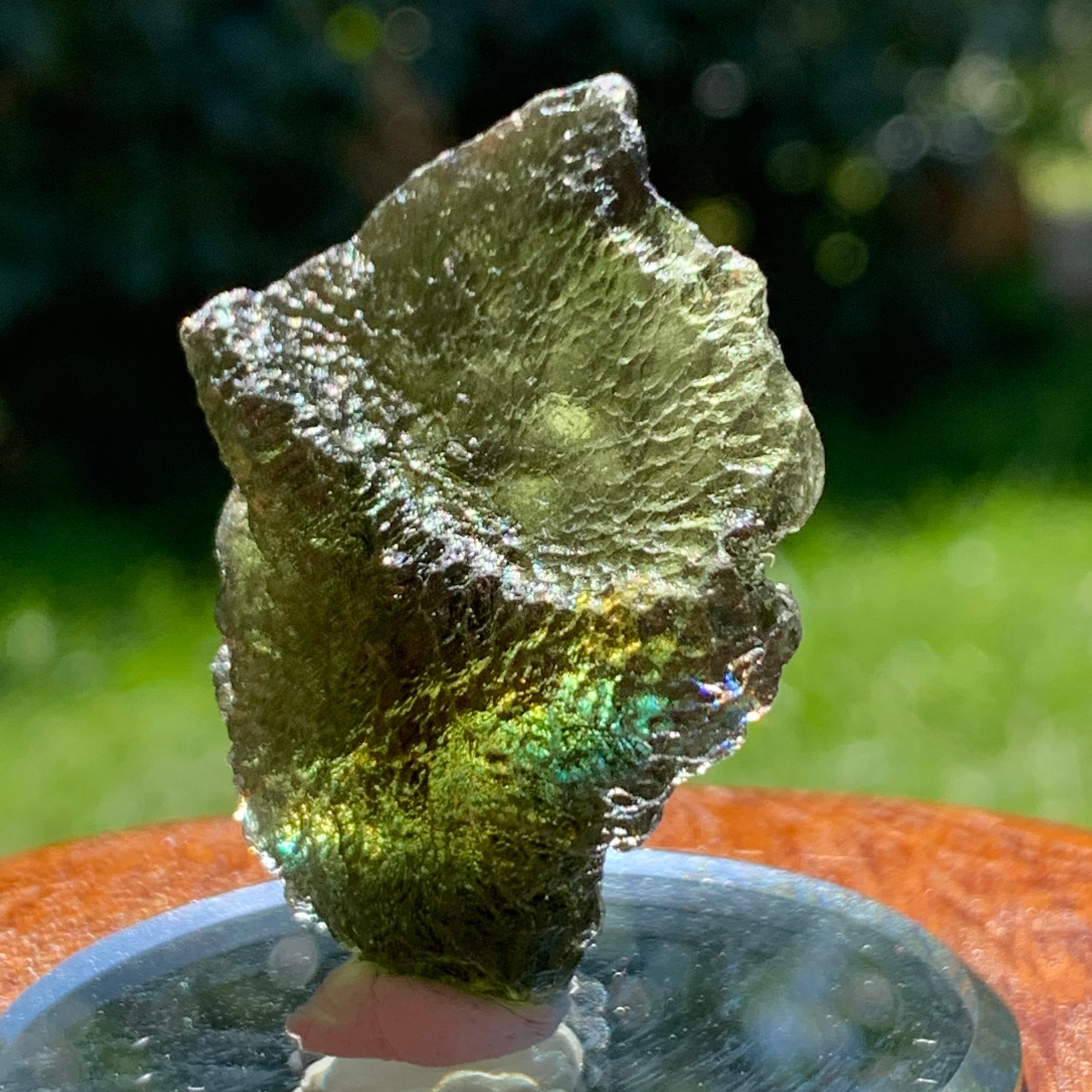 Moldavite Genuine Certified Czech Republic 17.1 grams-Moldavite Life