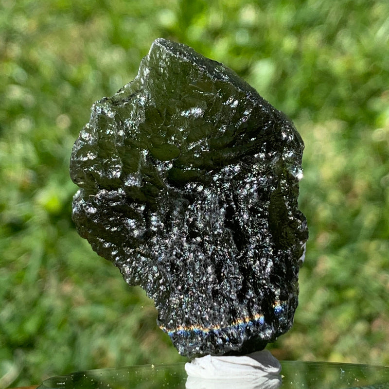 Moldavite Genuine Certified Czech Republic 17.1 grams-Moldavite Life