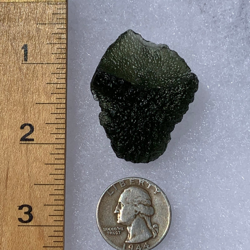 Moldavite Genuine Certified Czech Republic 17.1 grams-Moldavite Life