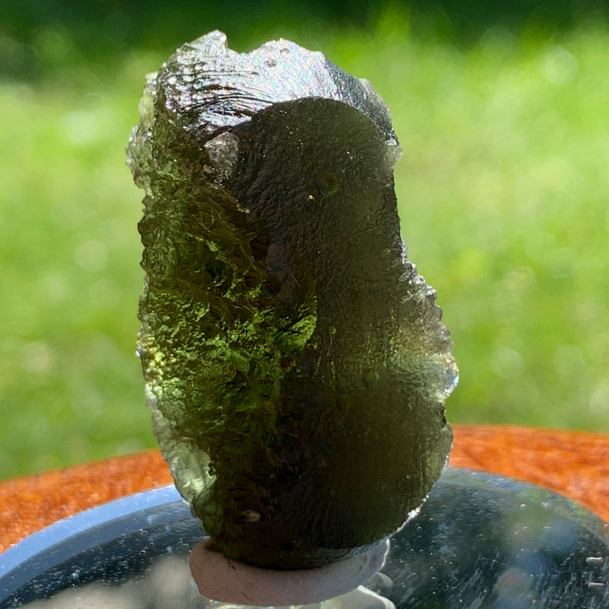 Moldavite Genuine Certified Czech Republic 15.3 grams-Moldavite Life