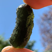 Moldavite Genuine Certified Czech Republic 15.3 grams-Moldavite Life