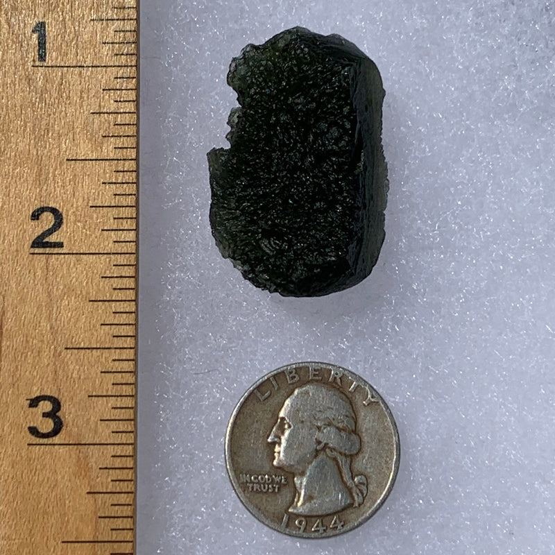 Moldavite Genuine Certified Czech Republic 15.3 grams-Moldavite Life