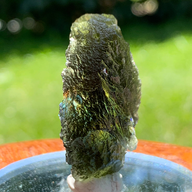 Moldavite Genuine Certified Czech Republic 12.2 grams-Moldavite Life