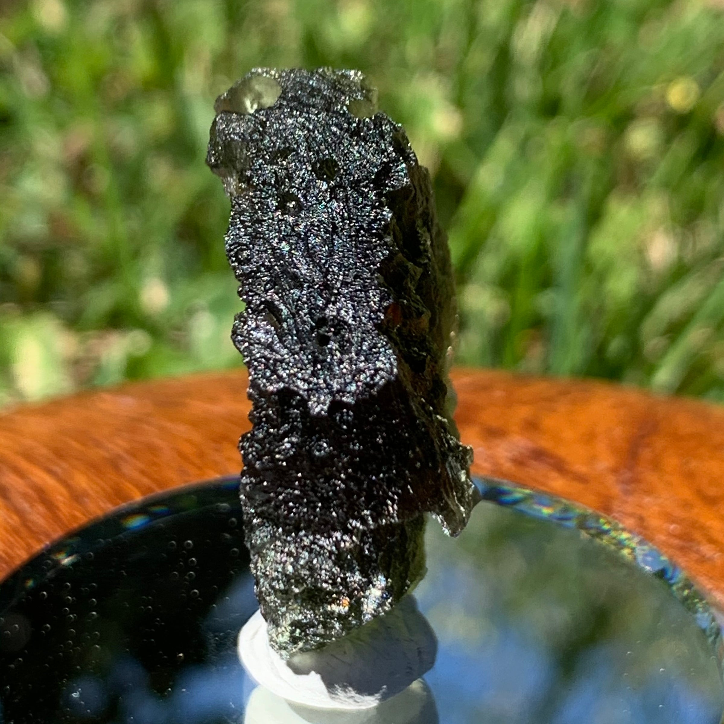 Moldavite Genuine Certified Czech Republic 12.2 grams-Moldavite Life