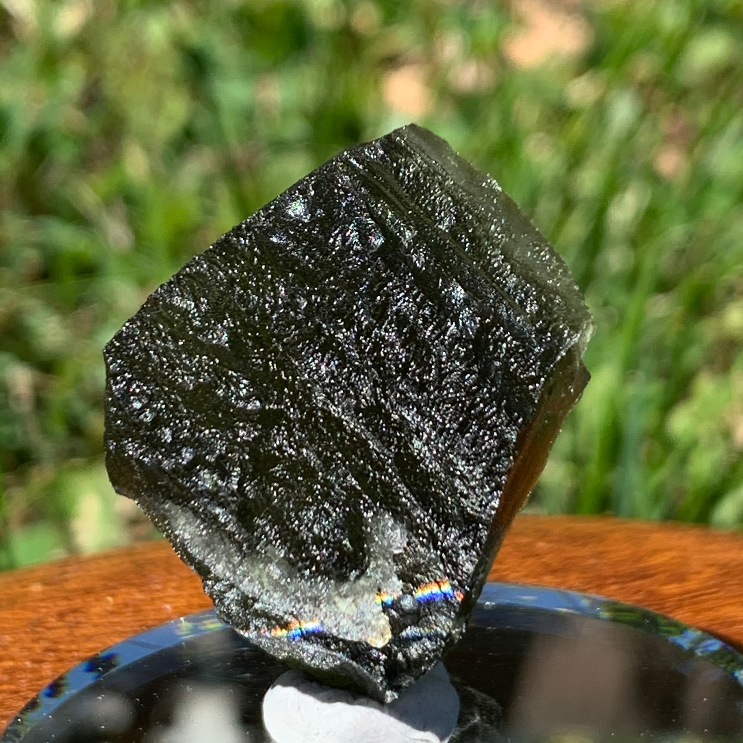 Moldavite Genuine Certified Czech Republic 12.2 grams-Moldavite Life