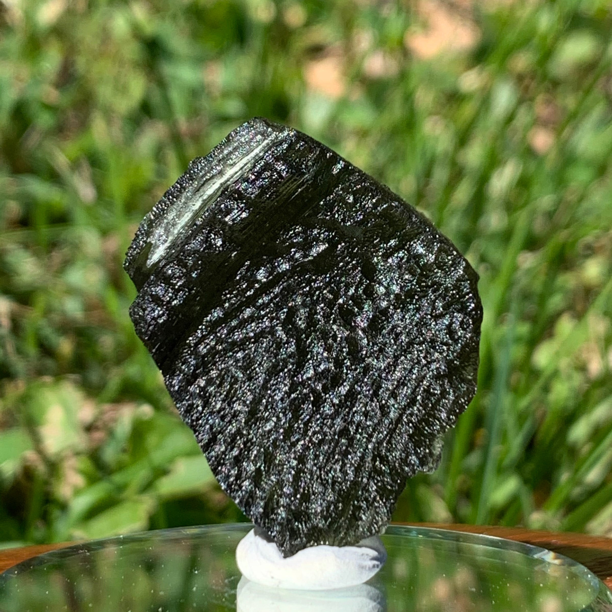 Moldavite Genuine Certified Czech Republic 12.2 grams-Moldavite Life