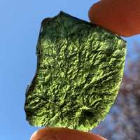 Moldavite Genuine Certified Czech Republic 17.1 grams-Moldavite Life