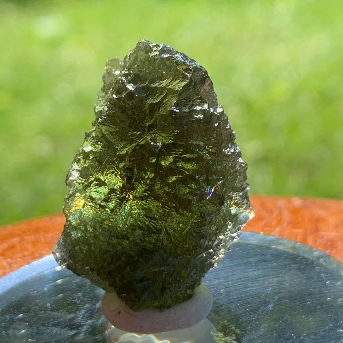 Moldavite Genuine Certified Czech Republic 10.9 grams-Moldavite Life