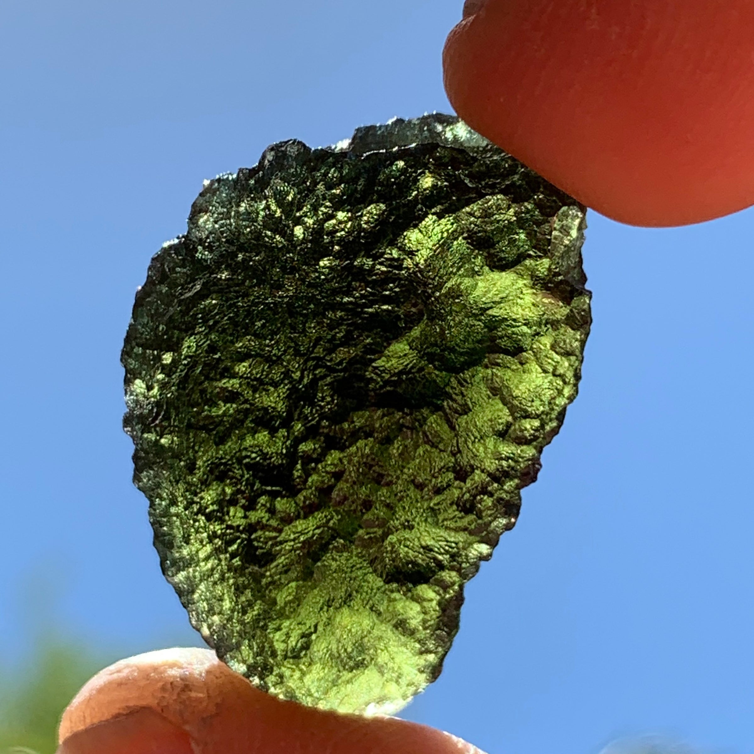 Moldavite Genuine Certified Czech Republic 10.1 grams-Moldavite Life