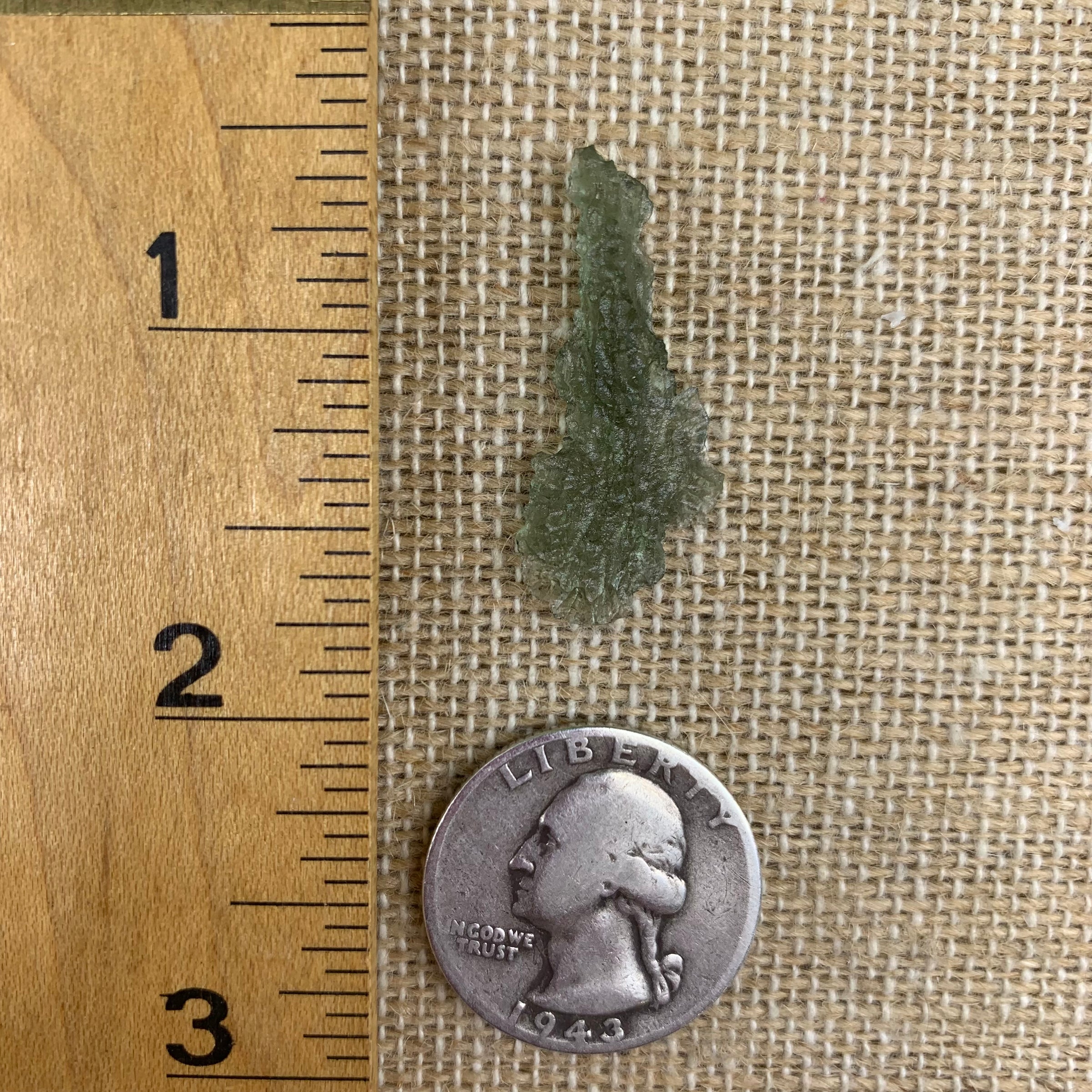 Besednice Moldavite 0.9 gram