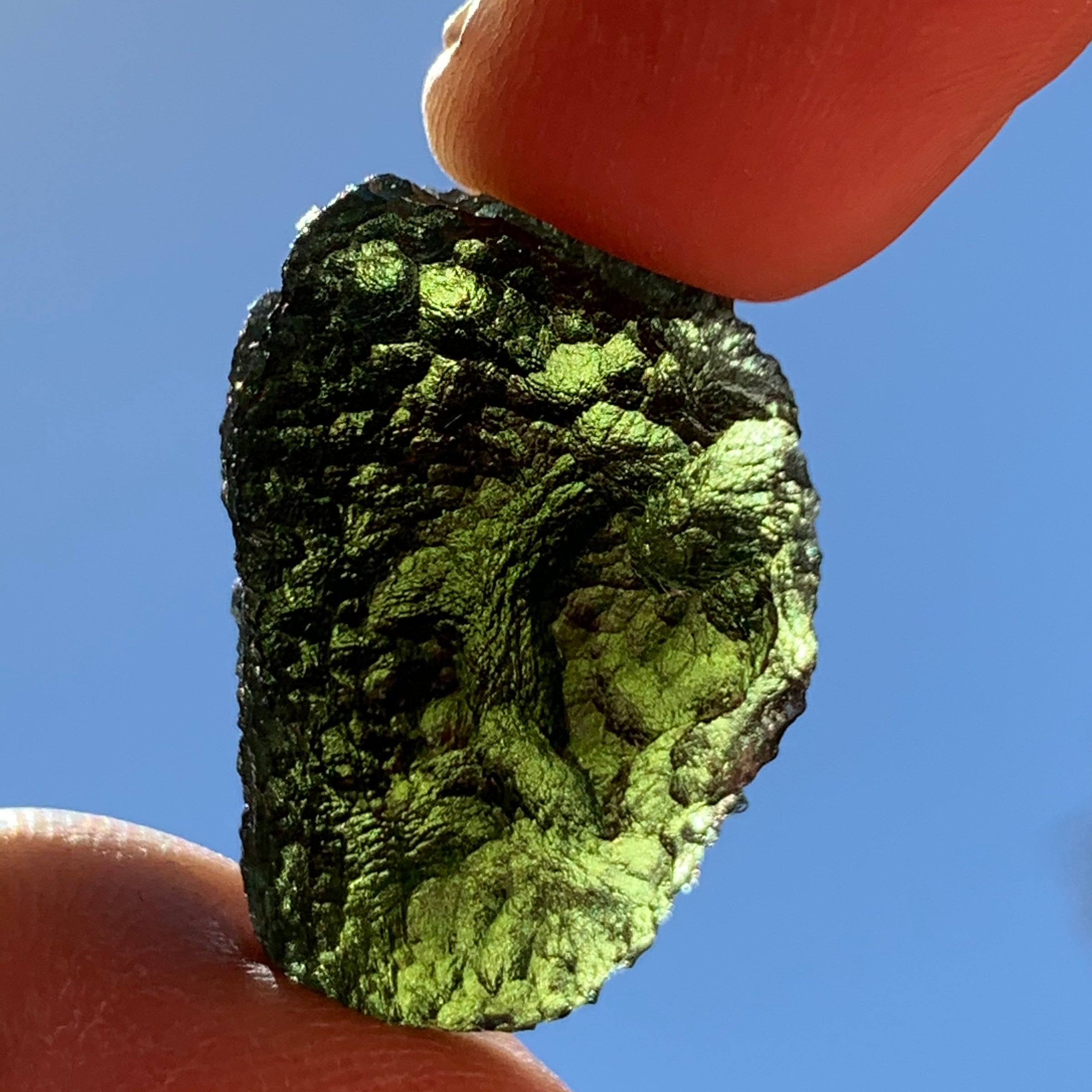 Moldavite Genuine Certified Czech Republic 10.1 grams-Moldavite Life