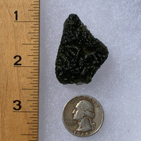 Moldavite Genuine Certified Czech Republic 13.4 grams-Moldavite Life