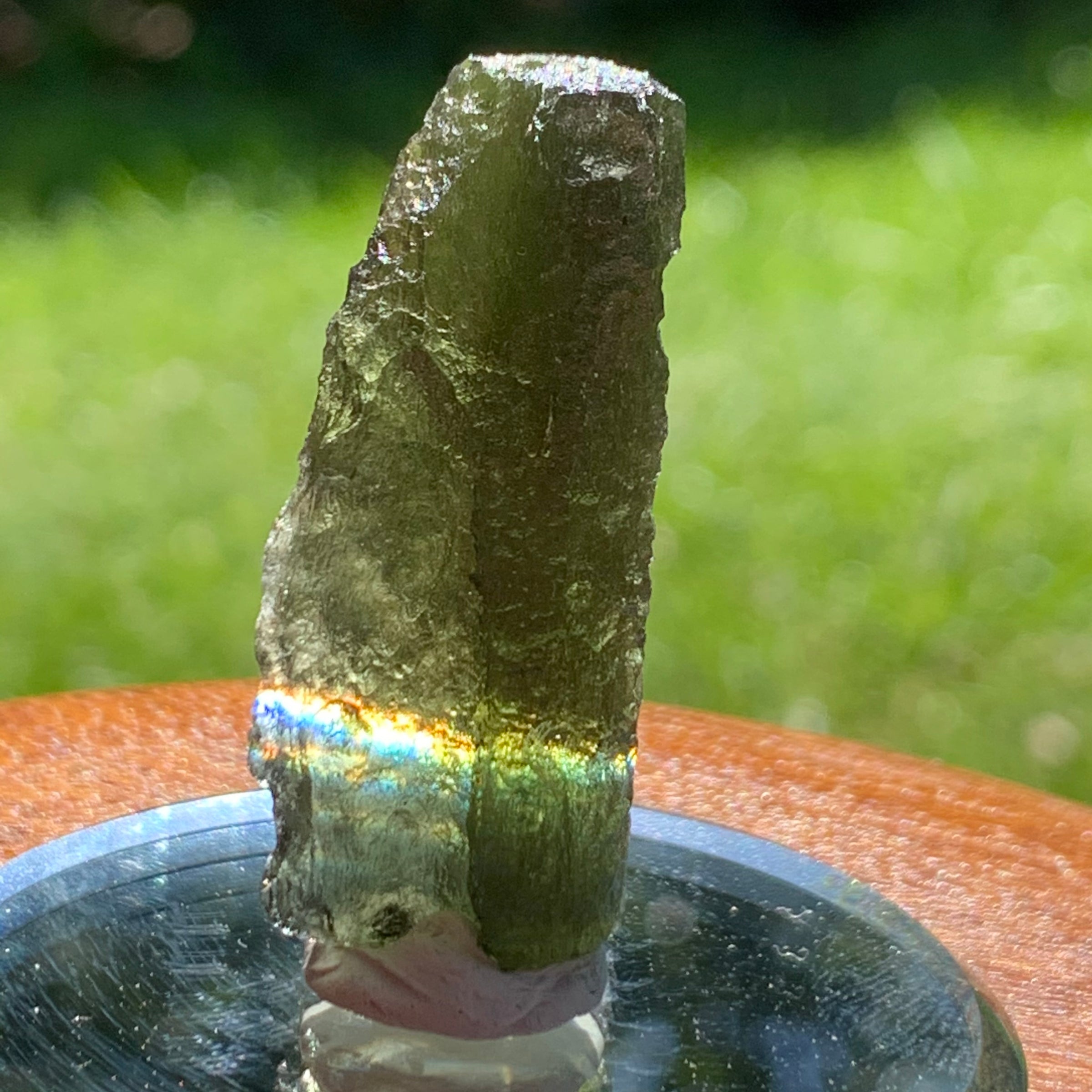 Moldavite Genuine Certified Czech Republic 8.8 grams-Moldavite Life