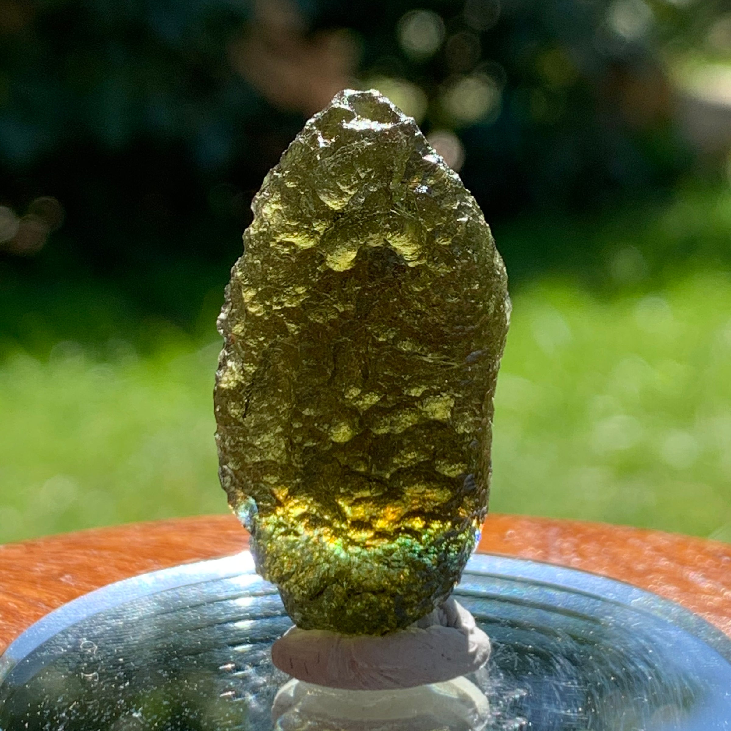 Moldavite Genuine Certified Czech Republic 7.4 grams-Moldavite Life