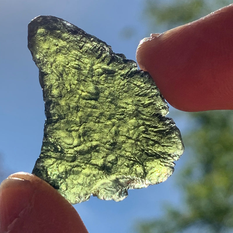 Moldavite Genuine Certified Czech Republic 8.5 grams-Moldavite Life