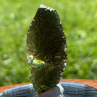 Moldavite Genuine Certified Czech Republic 8.1 grams-Moldavite Life