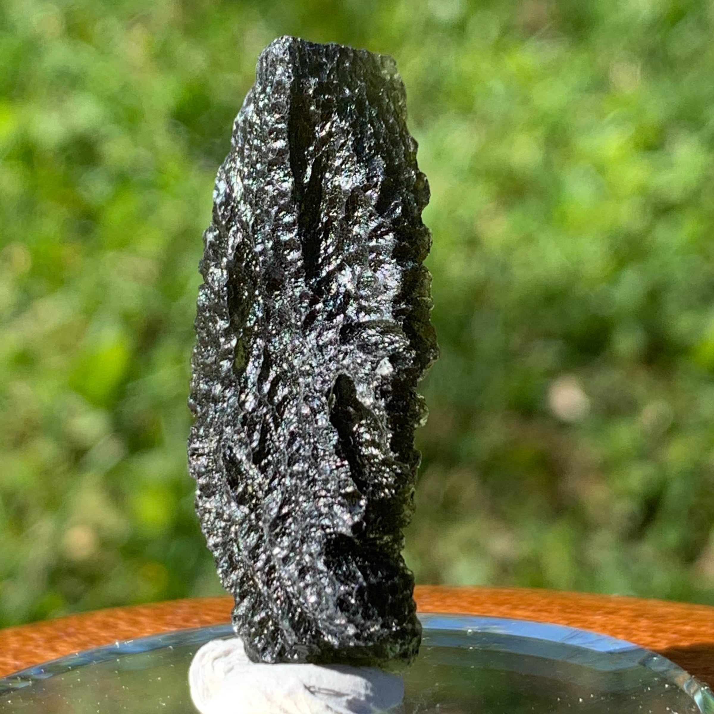 Moldavite Genuine Certified Czech Republic 8.1 grams-Moldavite Life