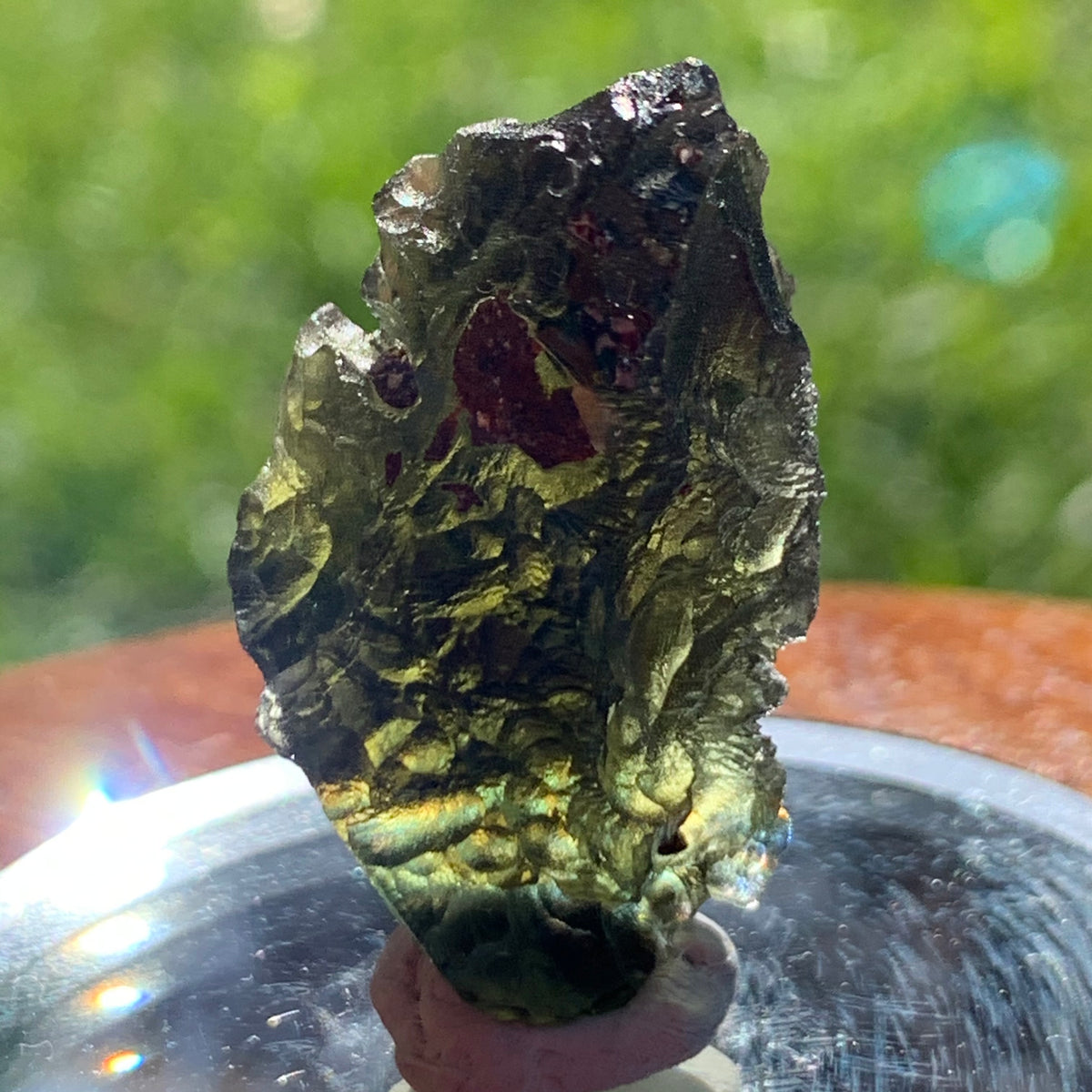 Moldavite Genuine Certified Czech Republic 7.4 grams-Moldavite Life