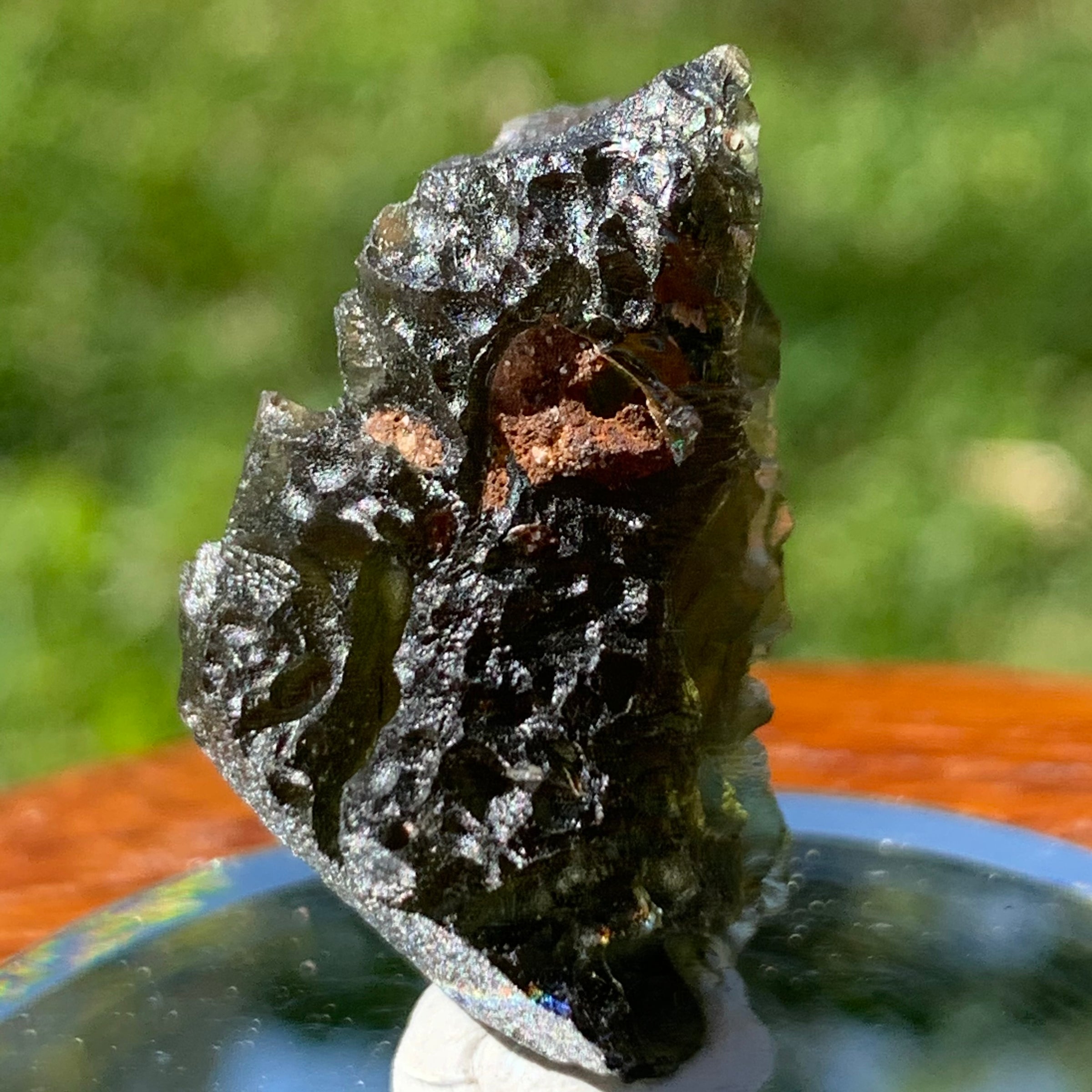 Moldavite Genuine Certified Czech Republic 7.4 grams-Moldavite Life