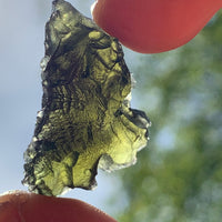 Moldavite Genuine Certified Czech Republic 7.4 grams-Moldavite Life