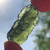 Moldavite Genuine Certified Czech Republic 9.8 grams-Moldavite Life
