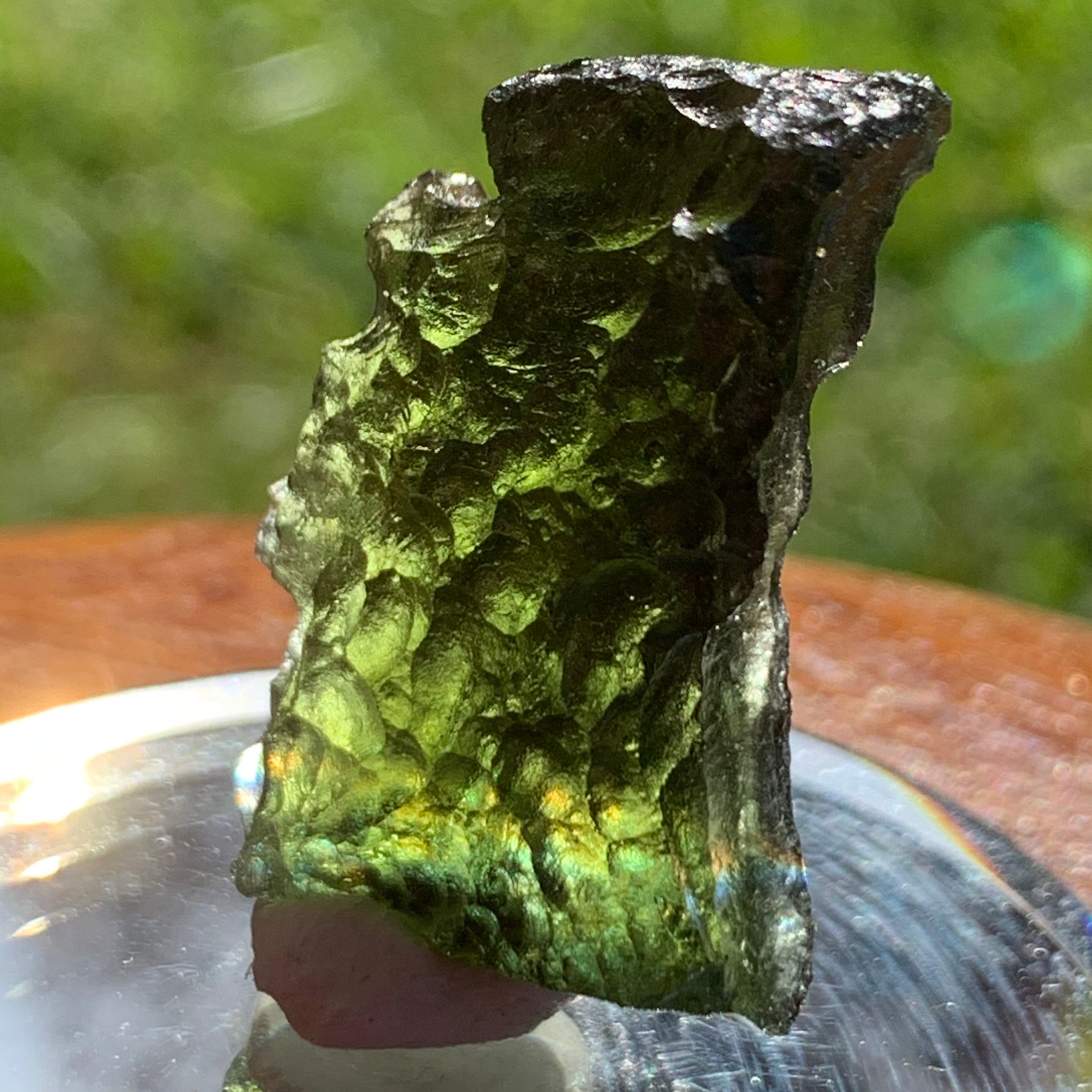 Moldavite Genuine Certified Czech Republic 7.6 grams-Moldavite Life