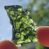 Moldavite Genuine Certified Czech Republic 7.6 grams-Moldavite Life