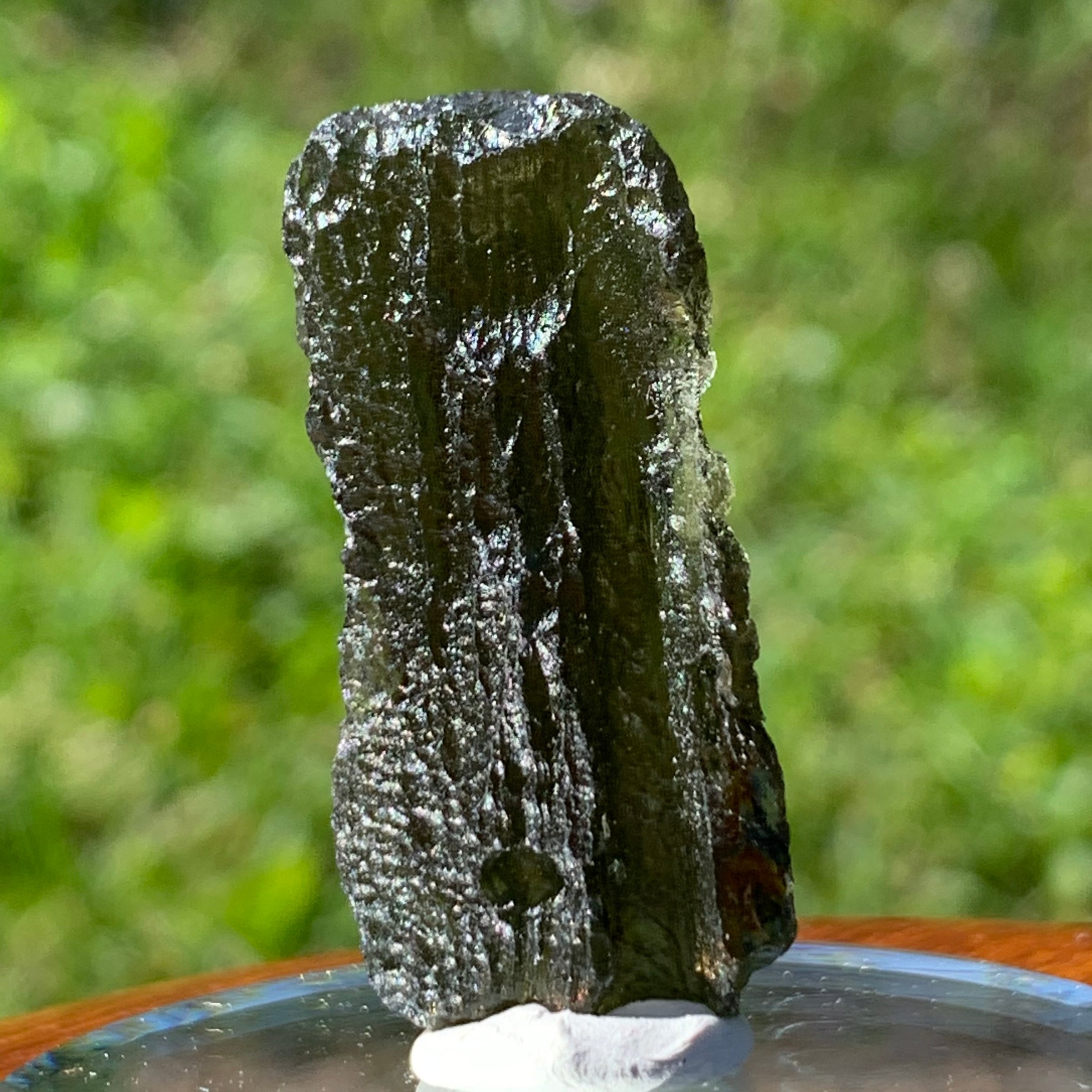 Moldavite Genuine Certified Czech Republic 7.3 grams-Moldavite Life