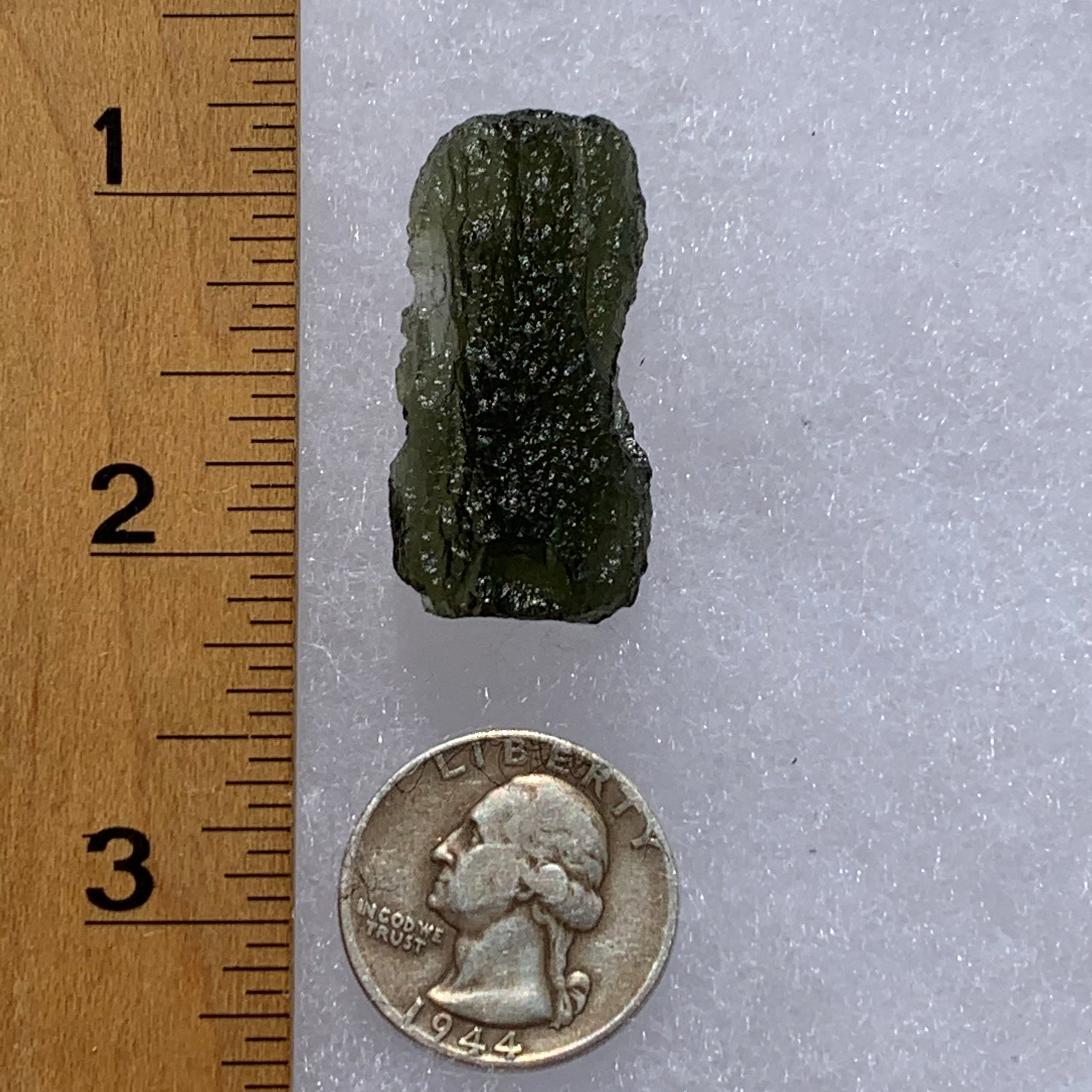 Moldavite Genuine Certified Czech Republic 7.3 grams-Moldavite Life