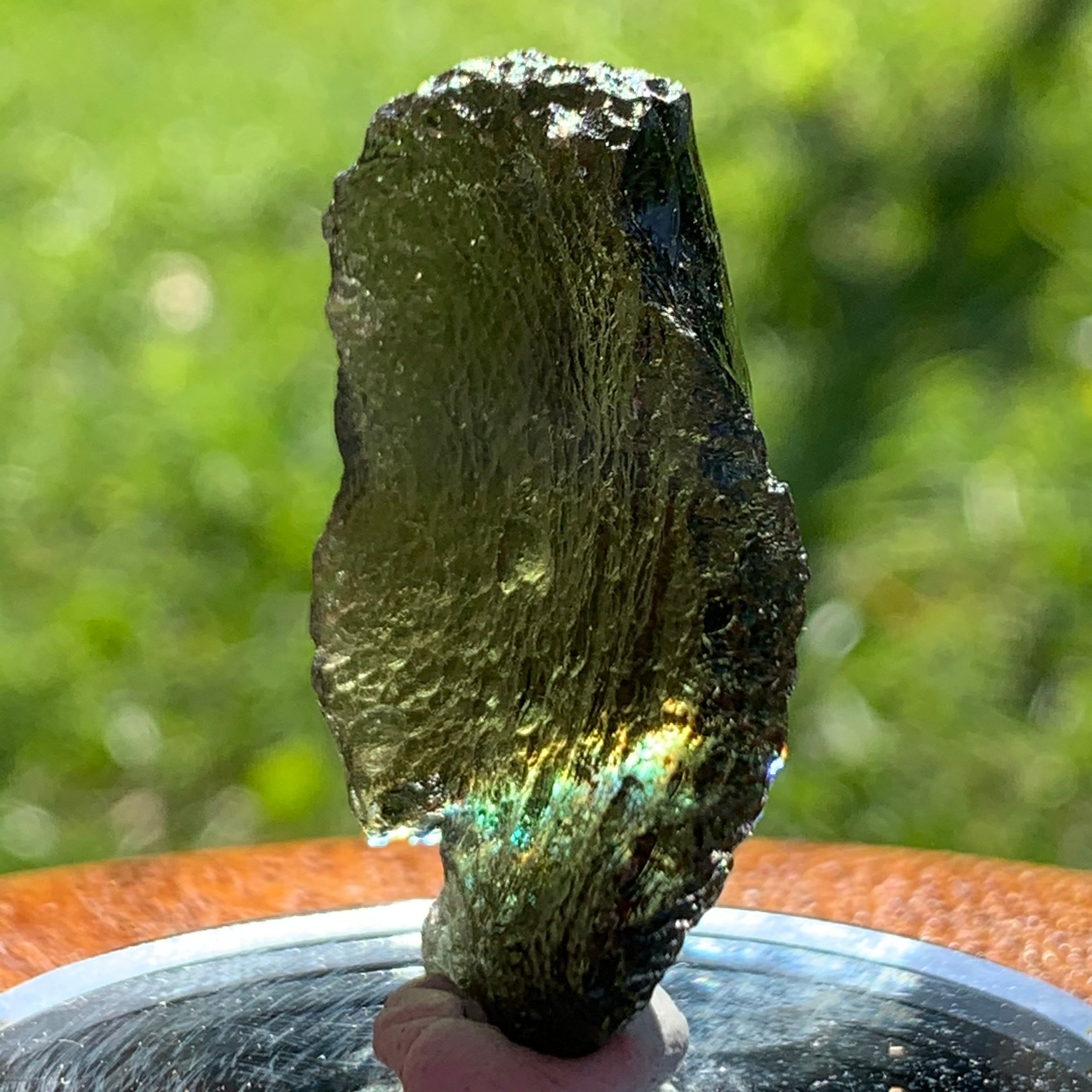 Moldavite Genuine Certified Czech Republic 8.3 grams-Moldavite Life