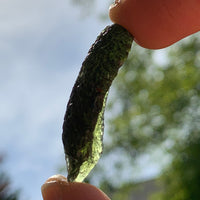 Moldavite Genuine Certified Czech Republic 8.3 grams-Moldavite Life