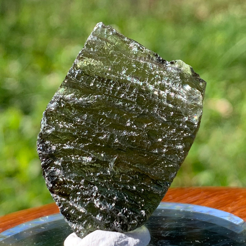 Moldavite Genuine Certified Czech Republic 7.7 grams-Moldavite Life