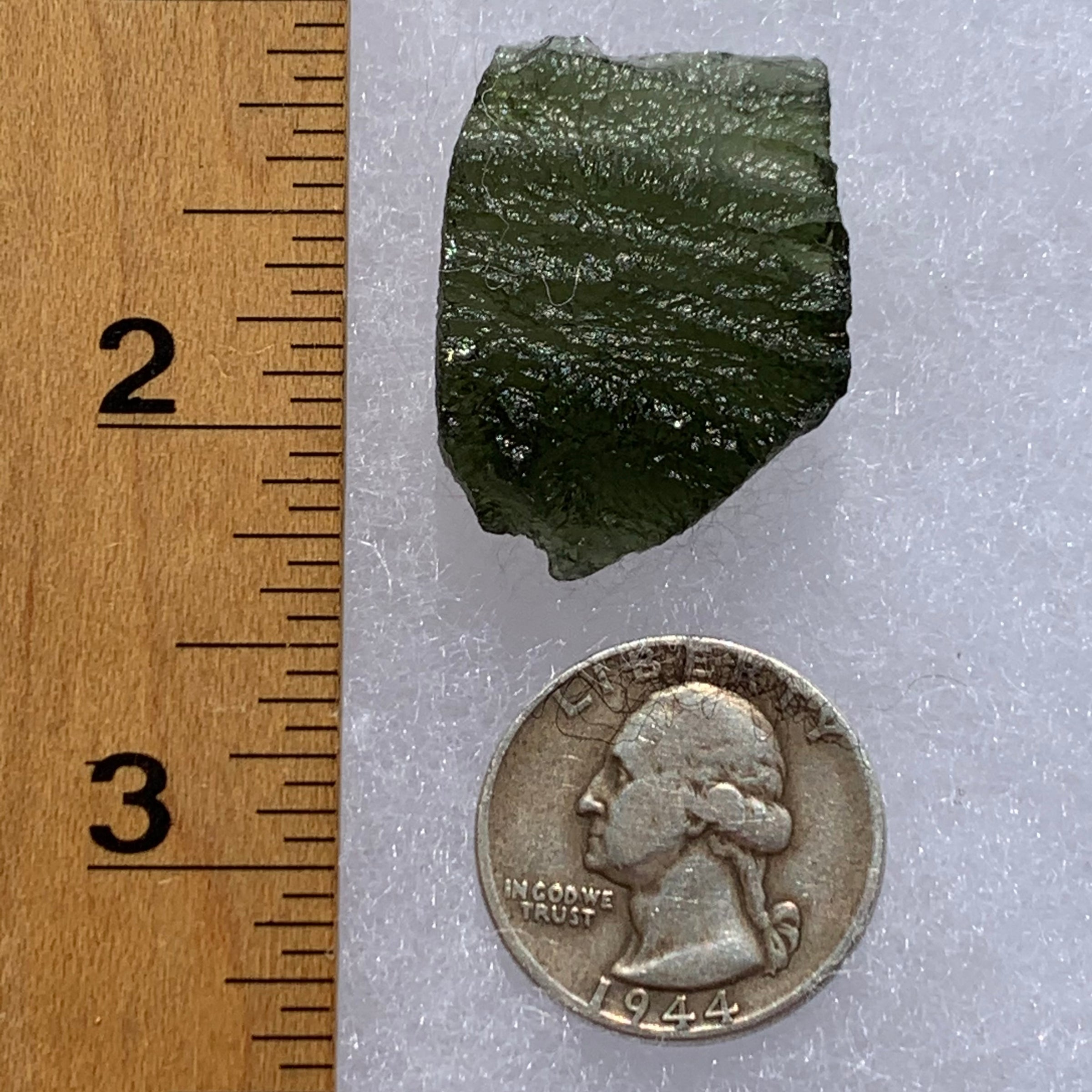 Moldavite Genuine Certified Czech Republic 7.7 grams-Moldavite Life