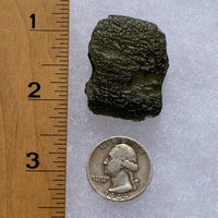 Moldavite Genuine Certified Czech Republic 8.7 grams-Moldavite Life