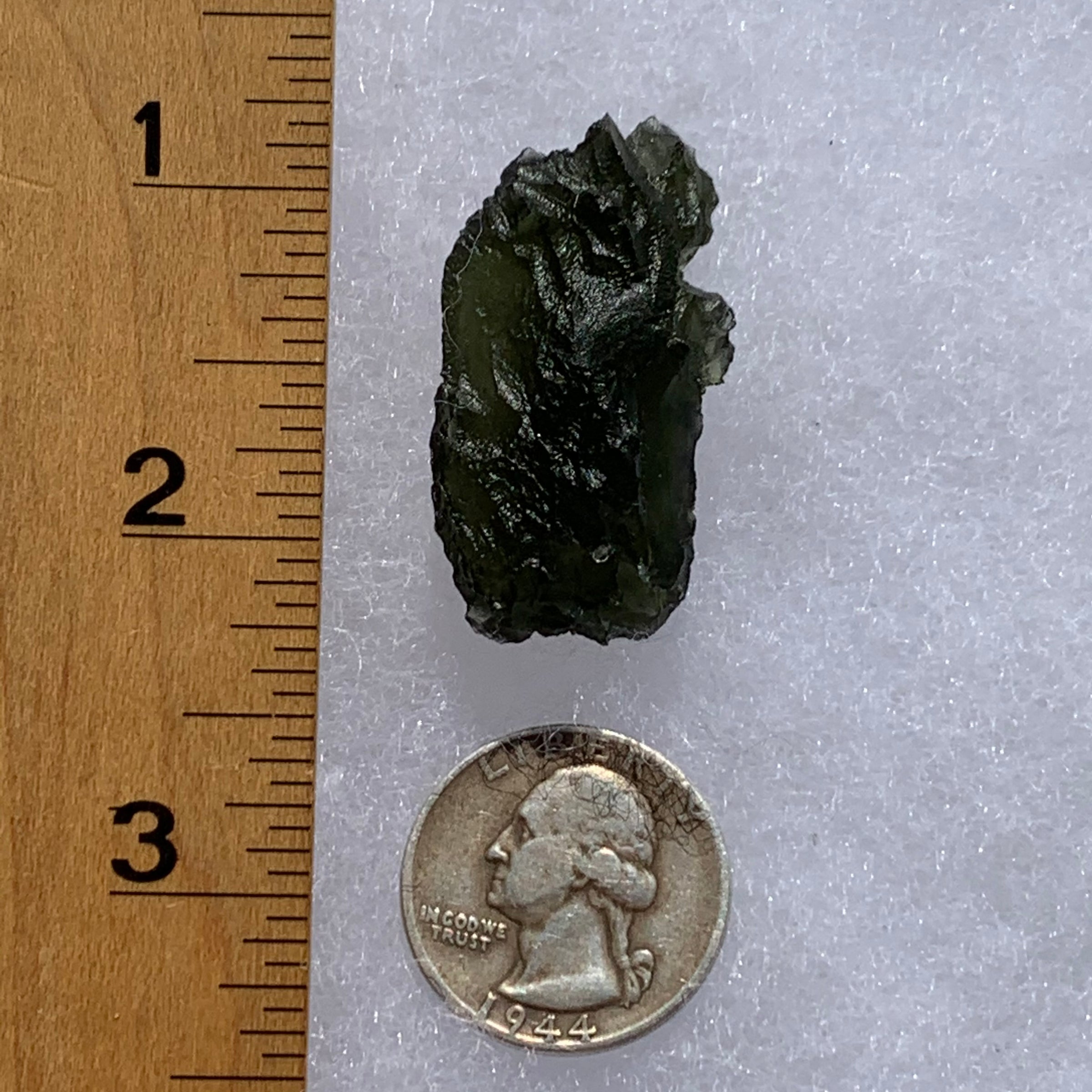 Moldavite Genuine Certified Czech Republic 10.8 grams-Moldavite Life