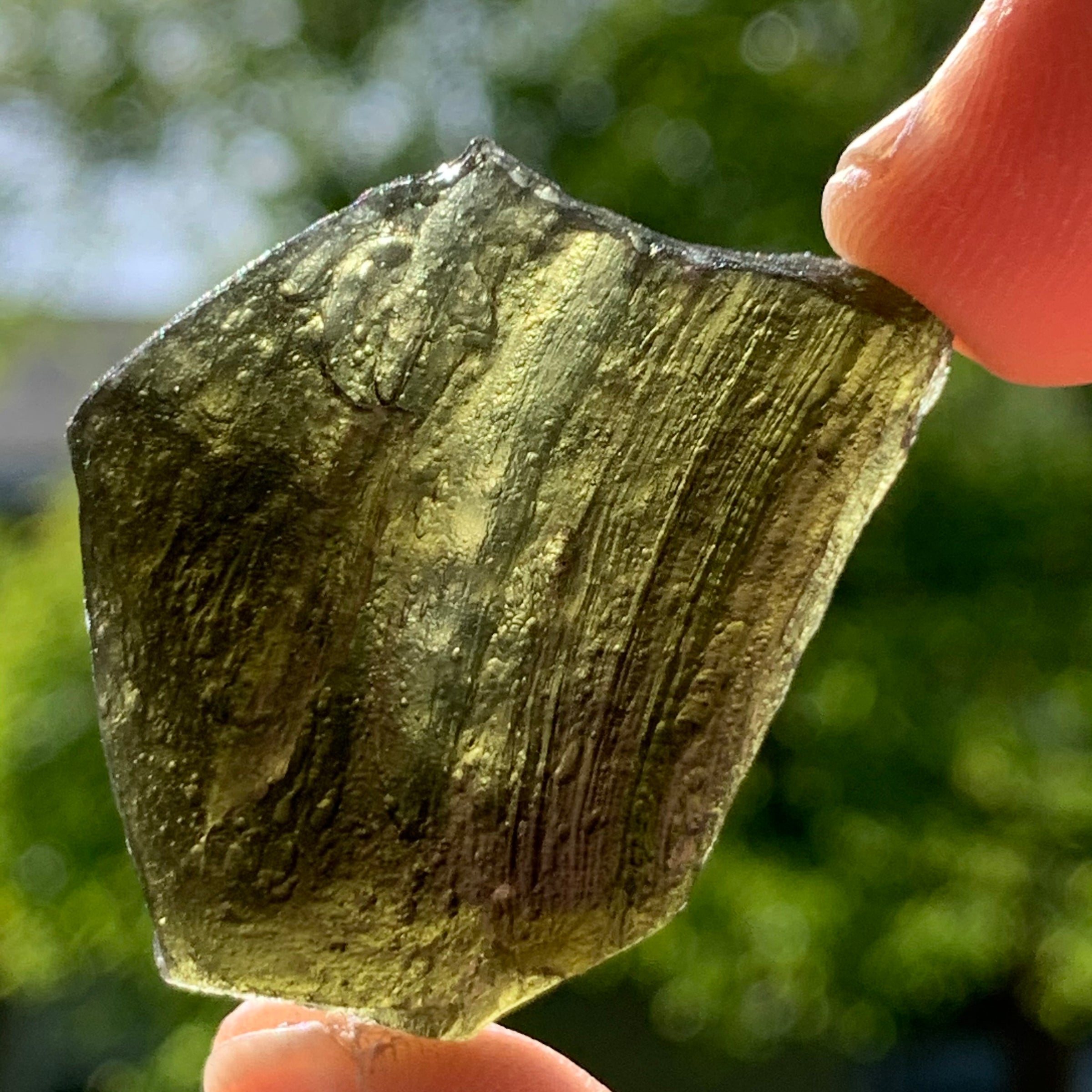 Moldavite Genuine Certified Czech Republic 14.9 grams-Moldavite Life