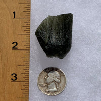 Moldavite Genuine Certified Czech Republic 14.9 grams-Moldavite Life